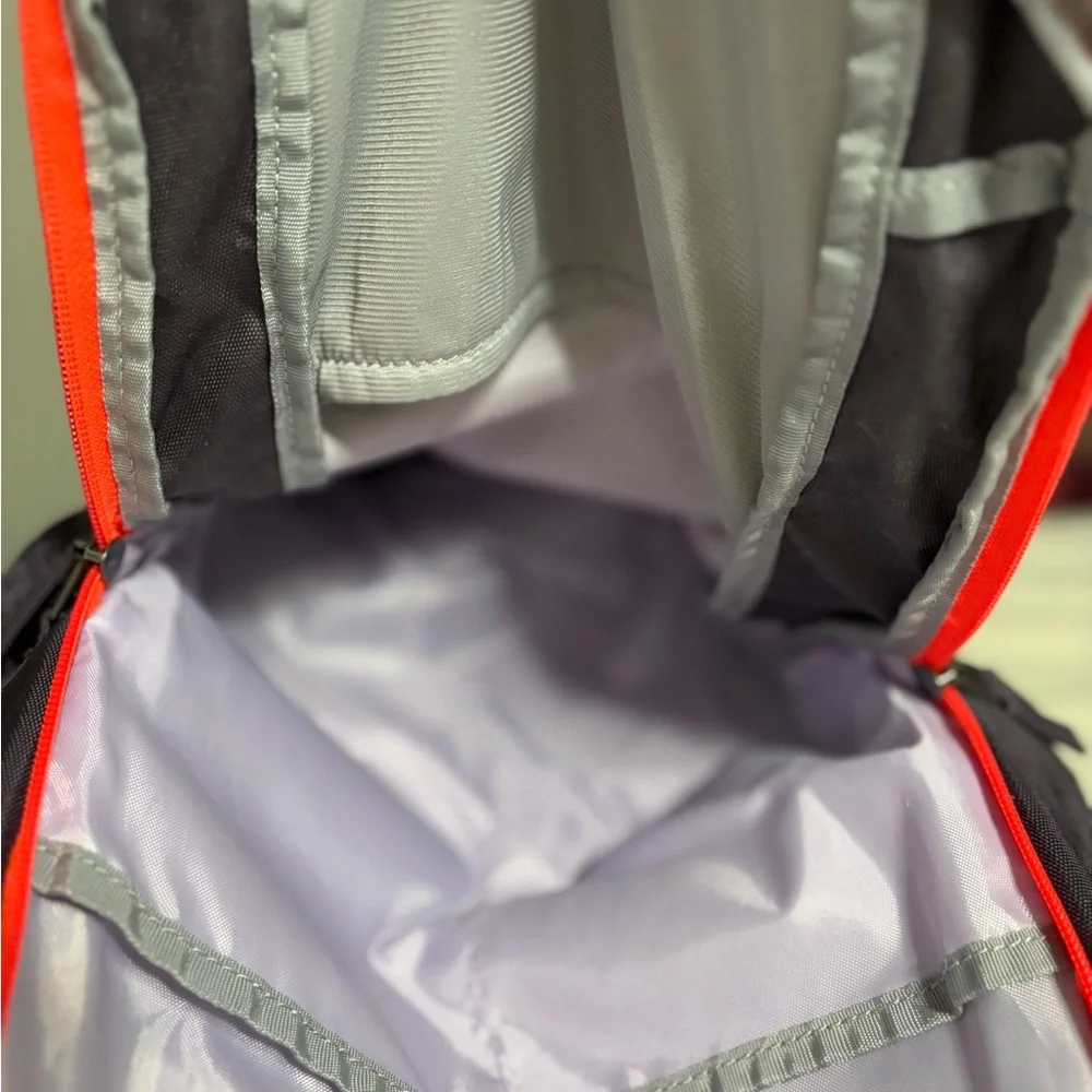 Under Armour Purple and Black Floral Backpack